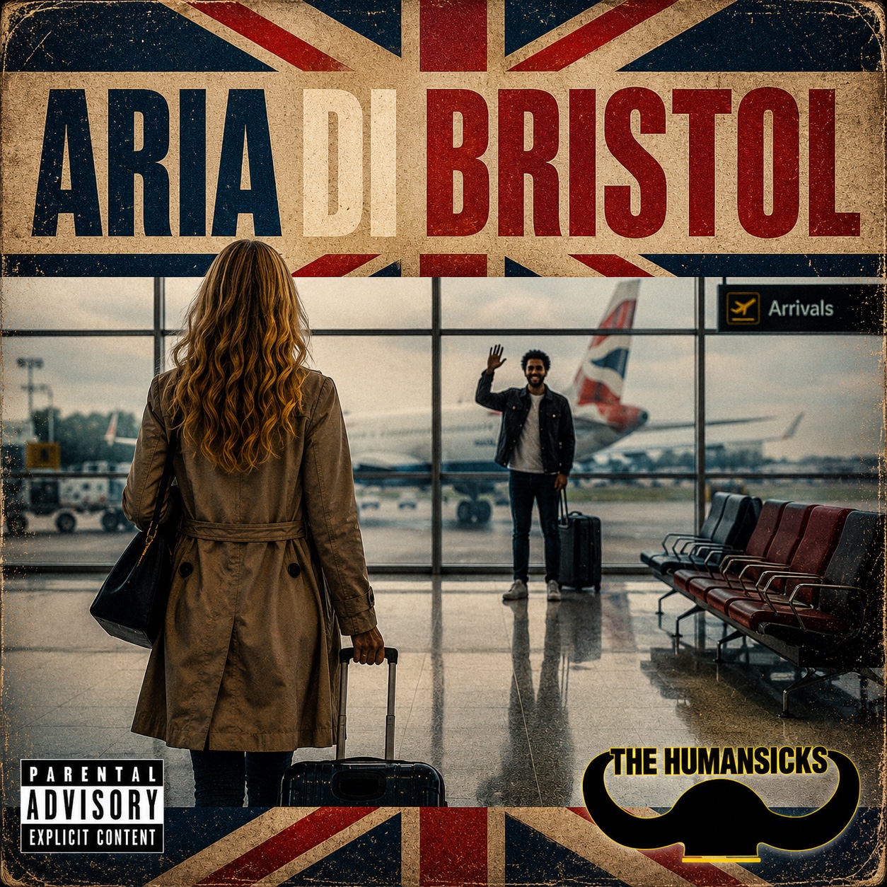 Copertina del singolo Aria di Bristol dei The Humansicks